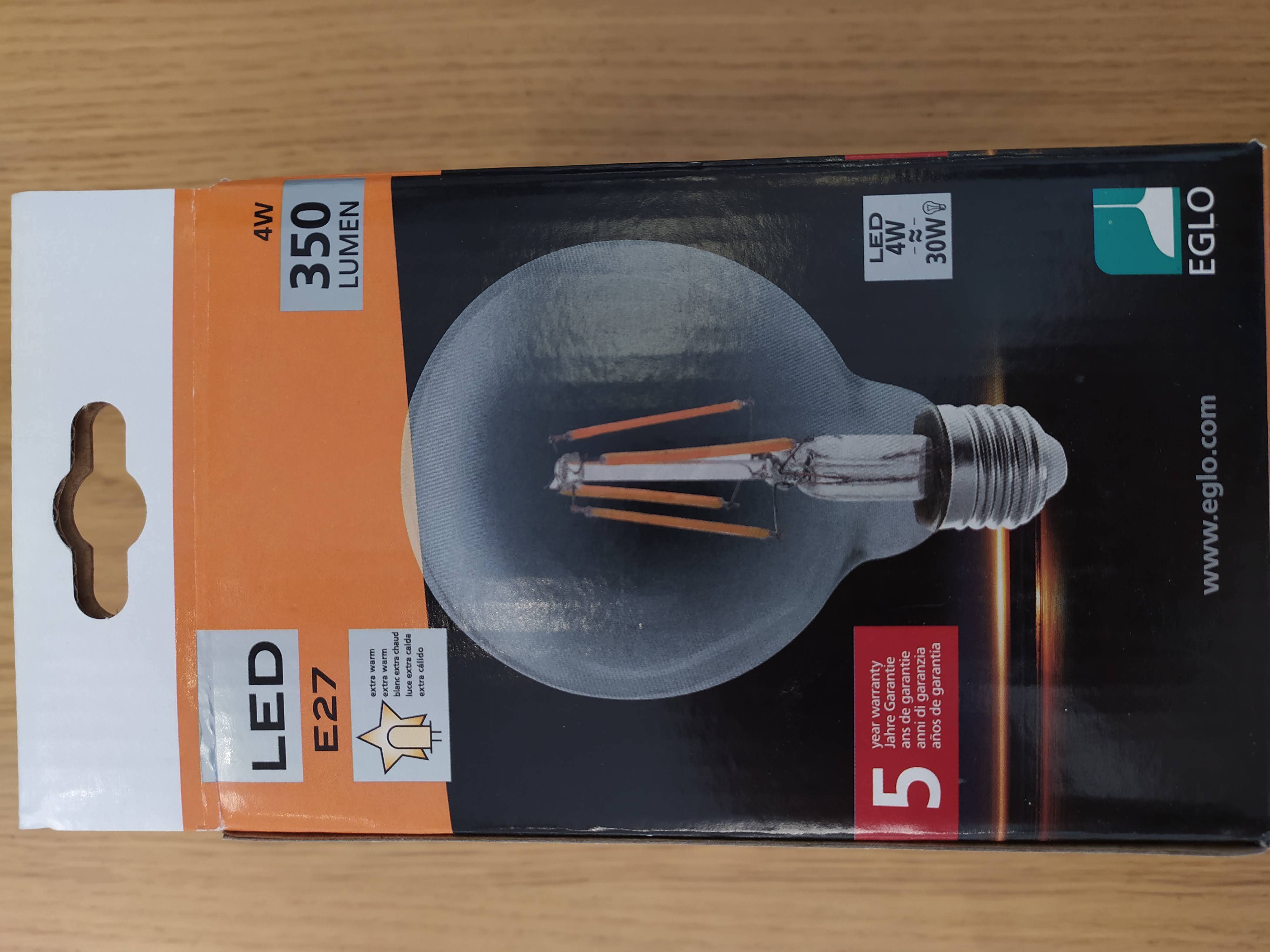Żarówka LED 4W E27 Eglo 11502