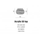 Dane techniczne ACRYLIO 50