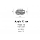 Dane techniczne ACRYLIO 70